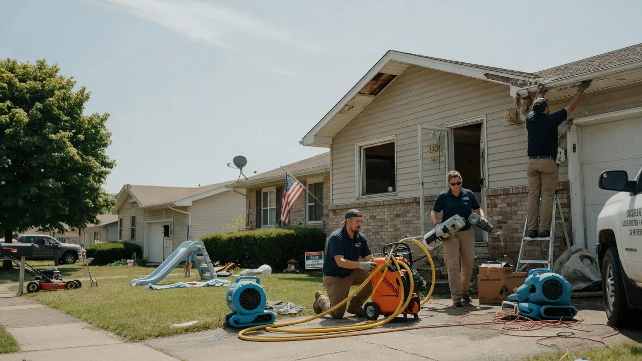 Water Damage Restoration in Lomax, IL near me